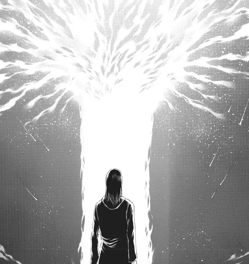 Eren Melihat The Path di manga Attack on Titan