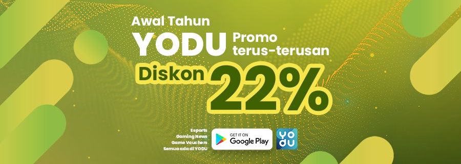 banner promo YODU 22%