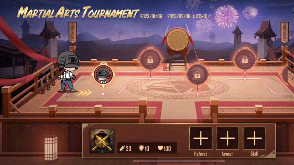 PUBG Mobile Rilis Event Martial Arts Tournament, Ada 2 Skin Gratis