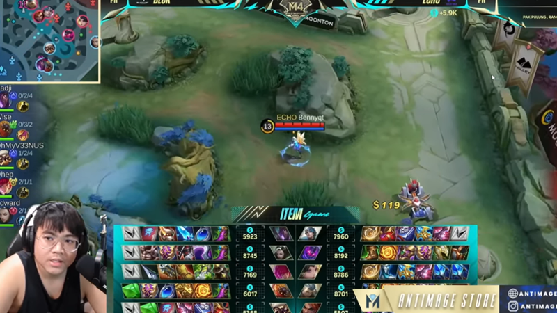 Antimage ECHO Esports juara M4