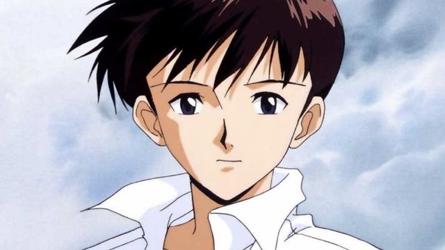 karakter anime lemah Shinji Ikari (Neon Genesis Evangelion)