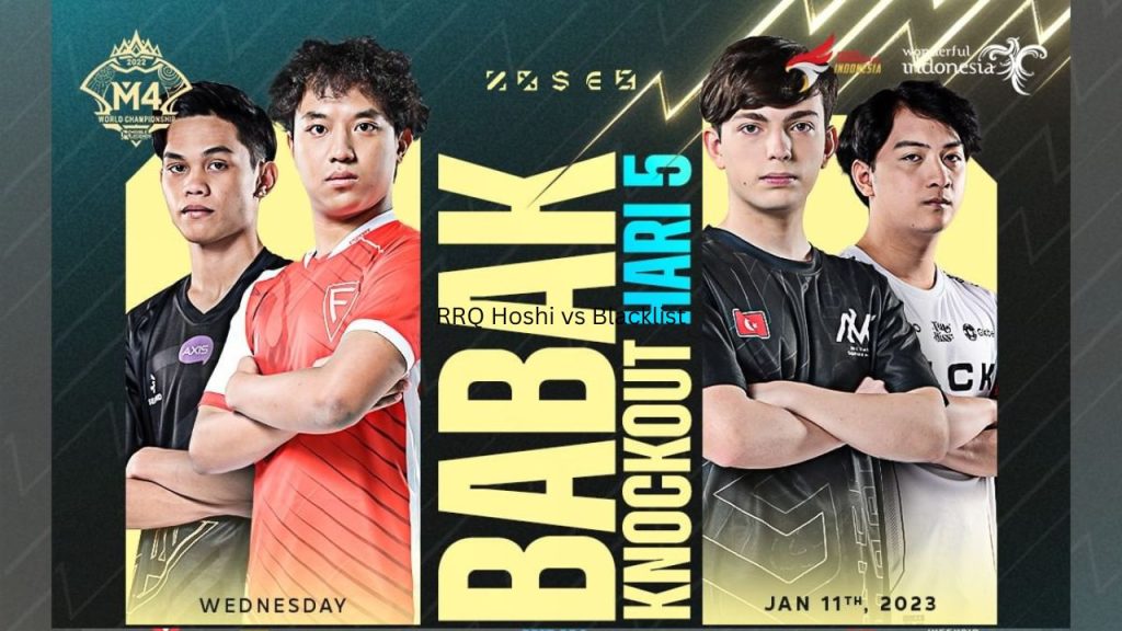 Ada RRQ Hoshi Vs Blacklist, Ini Jadwal M4 MLBB 11 Januari 2023