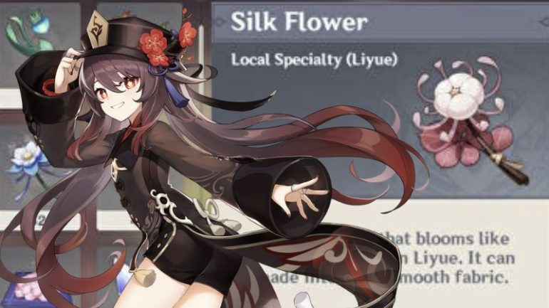 silk flower genshin impact