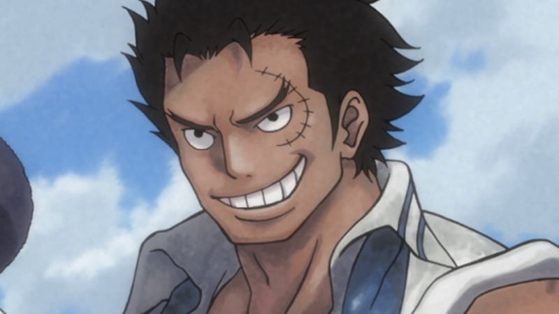 garp one piece young