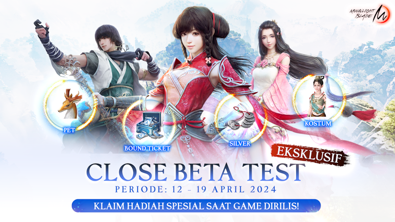 Close Beta Test MMORPG Game Mobile Moonlight Blade M