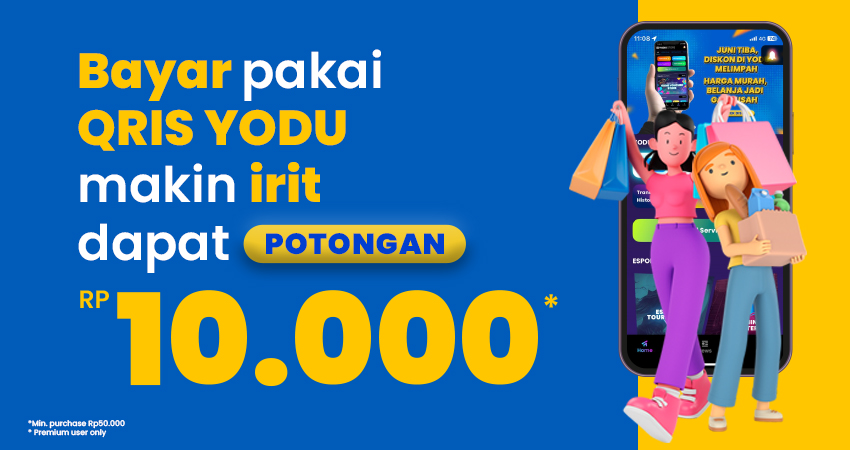 Promo pengguna baru YODU