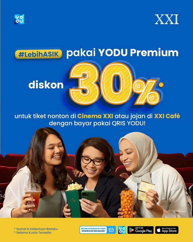 Promo XXI nonton makan