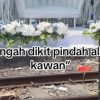 pernikahan viral di pinggir rel