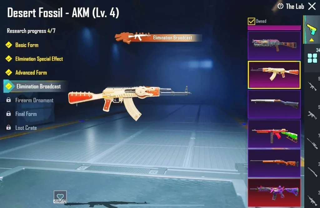 AKM Golden Pharaoh X Suit
