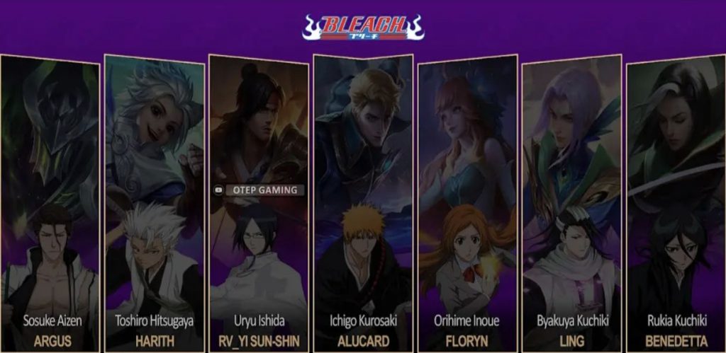 Skin MLBB x Bleach